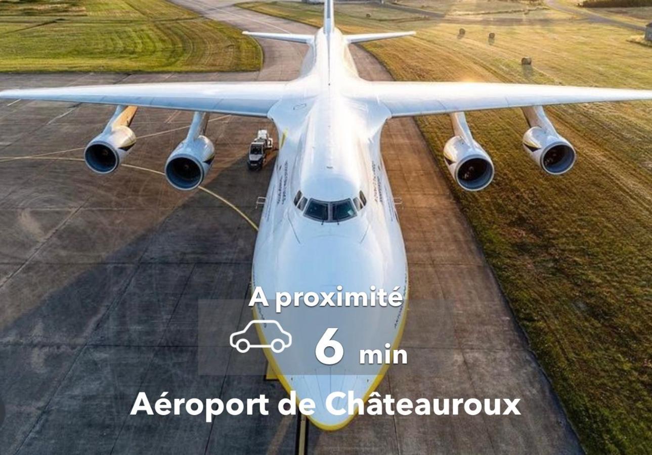 Le Terracotta ⸱ Stationnement Gratuit ⸱ Fibre Apartment Deols Bagian luar foto