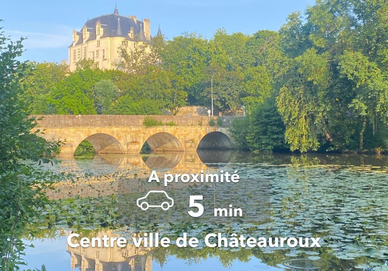 Le Terracotta ⸱ Stationnement Gratuit ⸱ Fibre Apartment Deols Bagian luar foto