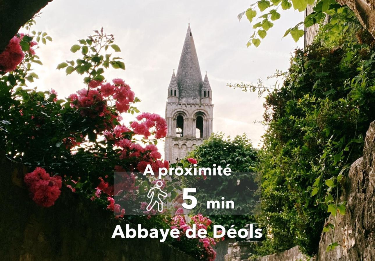 Le Terracotta ⸱ Stationnement Gratuit ⸱ Fibre Apartment Deols Bagian luar foto